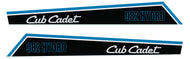 Cub Cadet 982 Hydro Hood Decals