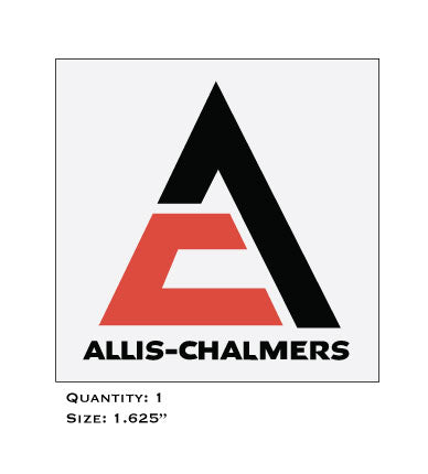 Allis Chalmers Logo Decal (1.625