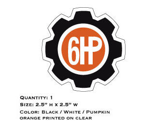 Ariens 6HP Snow Blower Decal – Vintage Reproductions