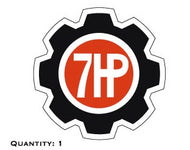 Ariens 7HP Gear Decal