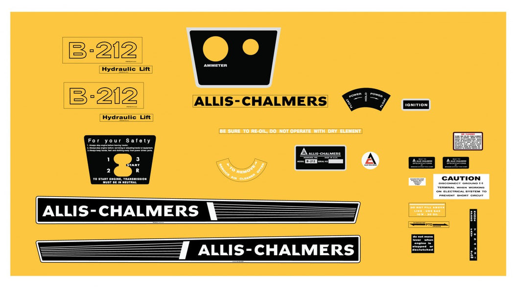 B-212 Allis Chalmers Kit