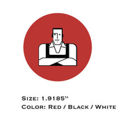 Bolens Steering Wheel Husky Man Cap Decal