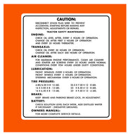 Sears / Roper Information Decal