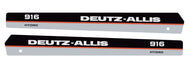 Deutz-Allis 916 Hood decals