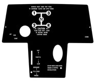 Allis Chalmers 310 Dash Decal