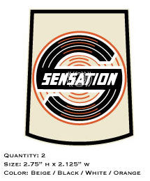 Sensation and Commercial Handle Decal