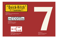 Simplicity 1957 VB Walker Decals