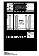 Gravely Shift Lawn Mower Decal