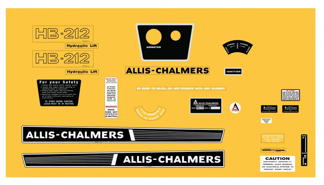 HB-212 Allis Chalmers Kit