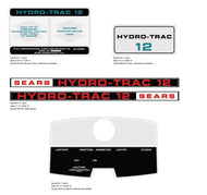 SEARS HT/12 Decal Kit
