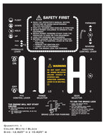 Gravely Hydraulic Shift Lawn Mower Decal