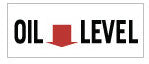 Allis Chalmers L-112 Oil Level Decal
