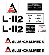 Allis Chalmers L-112 Decal Set