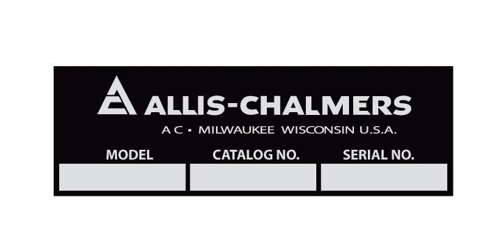 Allis Chalmers Model No.
