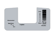 MTD 990 Dash Decal w/o lighter