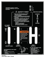 Gravely 4-Speed Shift Lawn Mower Decal