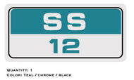 SEARS SS12 Headlight Decal