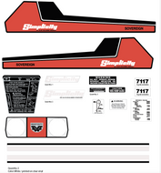 Simplicity 7117 Sovereign Decal Kit