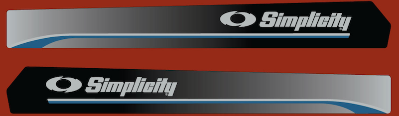 Simplicity Sovereign 1998 Hood Decals – Vintage Reproductions