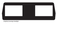 Simplicity 1997 - 1999 Sovereign Headlight Decal