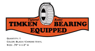 SEARS Timken Tapered Roller Bearing Decal