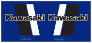 Kawasaki Dirt Bike Gas Tank Decals