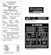 Allis Chalmers 9020 Additional Decals