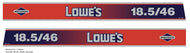 MTD Lowes Hood Decals