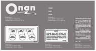 Onan Assorted Decals