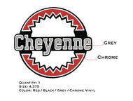 Cheyenne K5 Blazer Decal