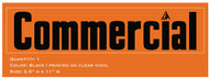 Commercial Mower Decal
