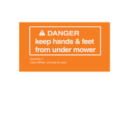 Simplicity 7116 Danger Decal