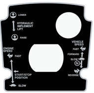 Simplicity Sovereign / Baron or Allis Chalmers 900 series dash decal