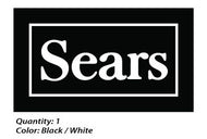 SEARS 1968 Suburban 12 6 Speed Side Decals