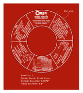 Onan B48M-GA018 Air Cleaner Decal