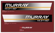 Murray 14.5 hp Hood Decals