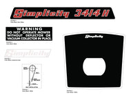Simplicity 3414 H Baron Assorted Decals