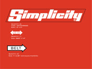 Simplicity Hi  Low Decal