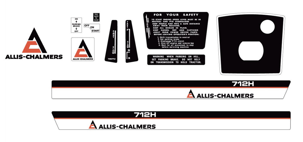 Allis Chalmers 712H (early) Kit