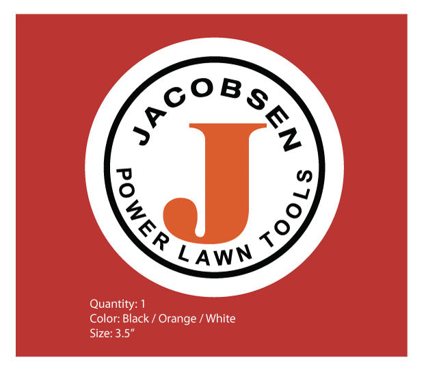 Jacobsen Power Tools Circle Decal