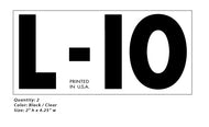 Allis Chalmers L-10 Front Loader Decal