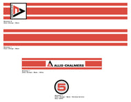 Allis Chalmers Mini Bike Decal Kit