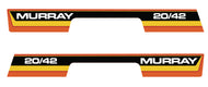 Murray 20/42 Hood Decals