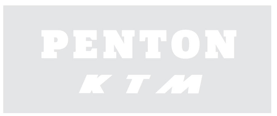 PENTON KTM Motorcycle Seat Stencil Decal
