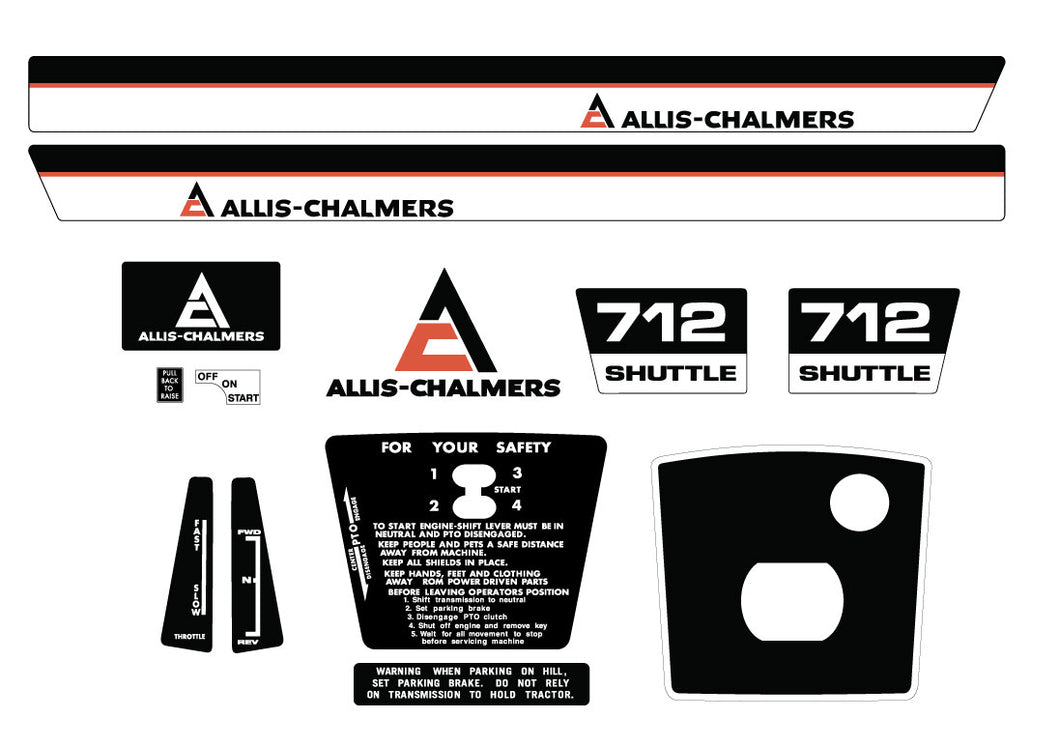 Allis Chalmers 712S late Kit