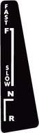 Allis Chalmers Fast / Slow Throttle decal