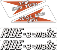 Bolens Ride a matic Versa Gear