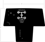 Allis Chalmers 410 Series Dash Decal