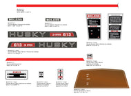 Bolens Husky Pup 613 Decal Kit