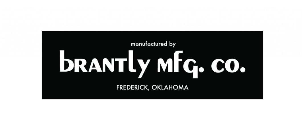 Brantly Mfg. power Attachment decal